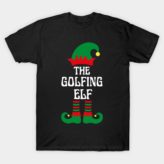 THE GOLFING ELF T-Shirt by ZhacoyDesignz